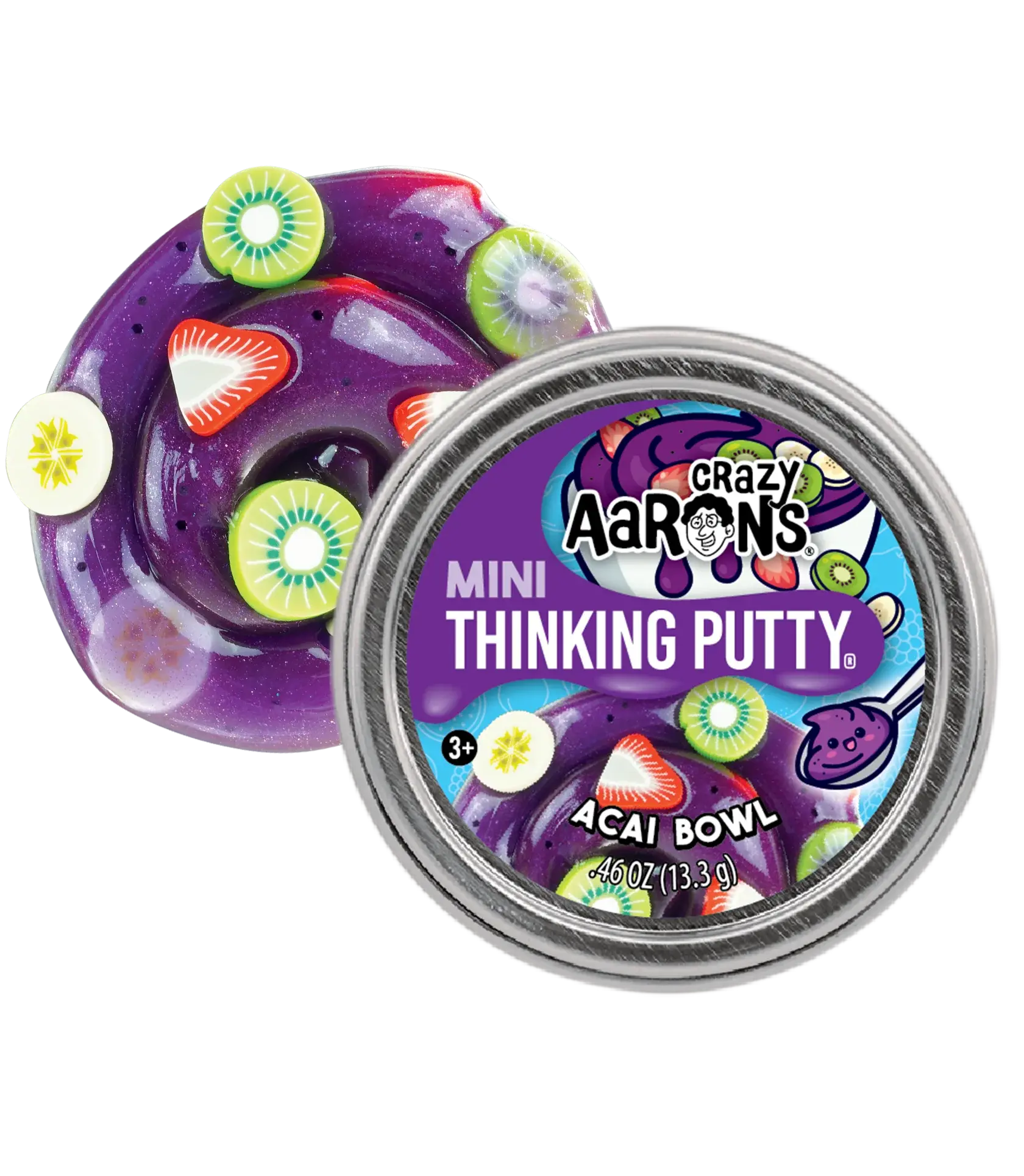 Crazy Aaron Crazy Aaron's Thinking Putty Mini Tin Acai Bowl