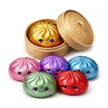 Squishy Mystery Metallic Dumplings