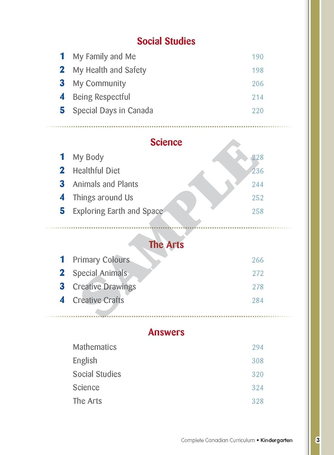 Complete Canadian Curriculum Kindergarten: Enriched
