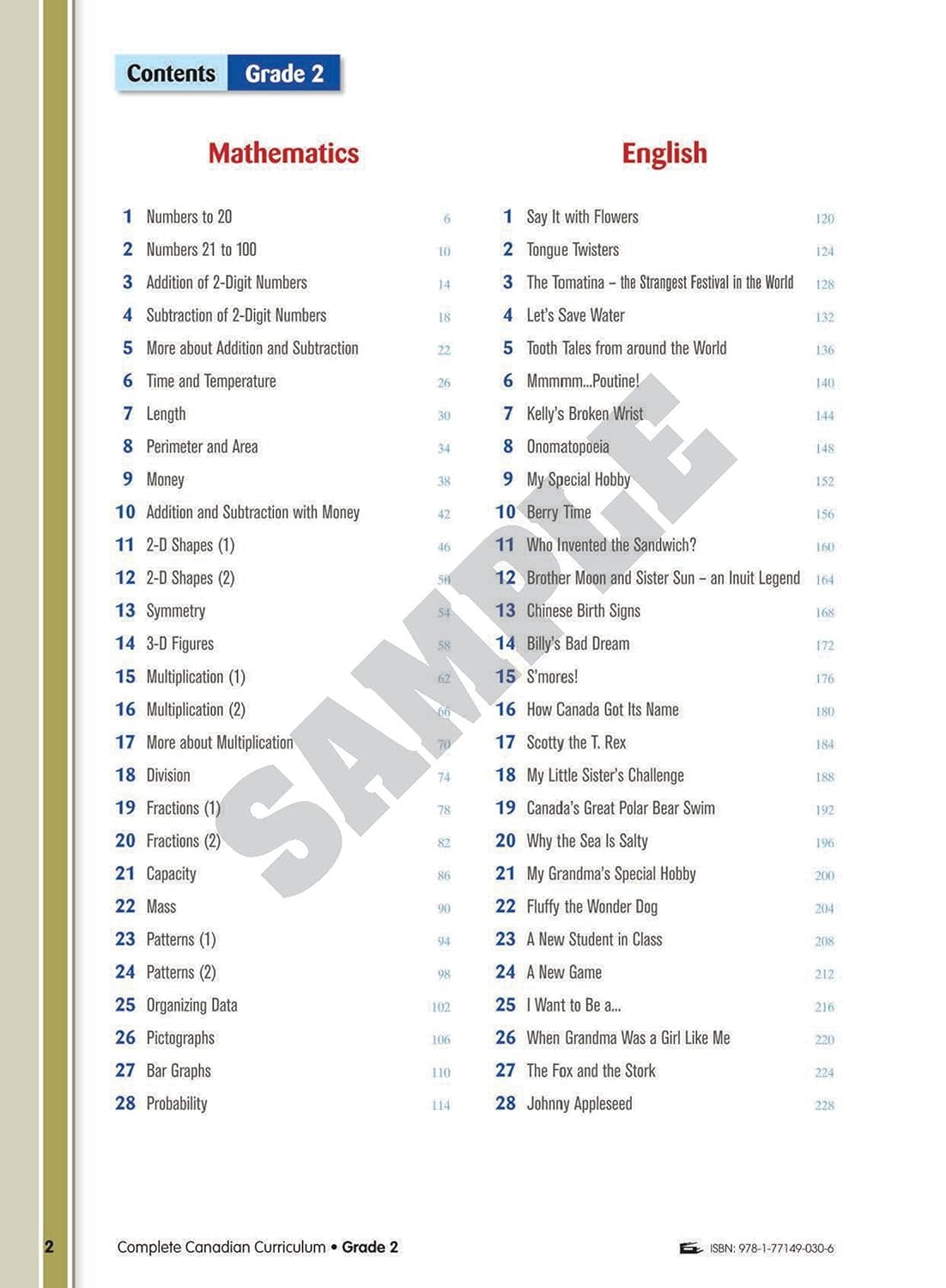 Complete Canadian Curriculum Grade 2: Enriched