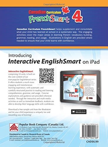 Canadian Curriculum Frenchsmart: Grade 4