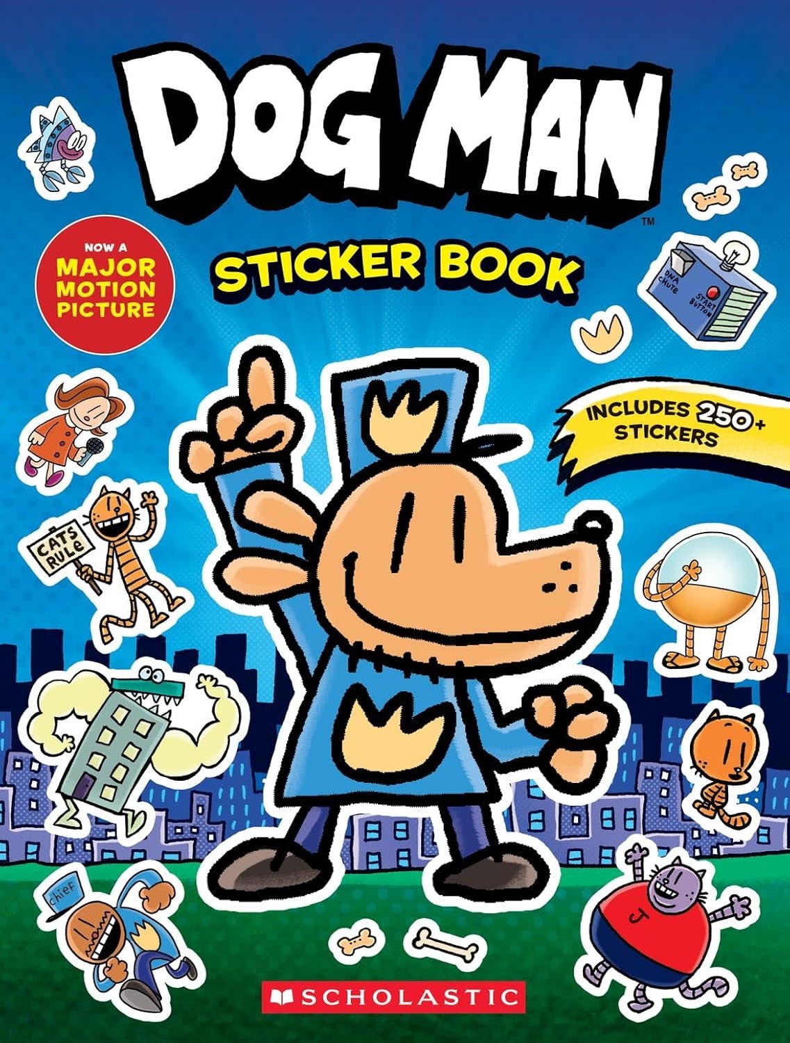 Scholastic Dog Man Sticker Book