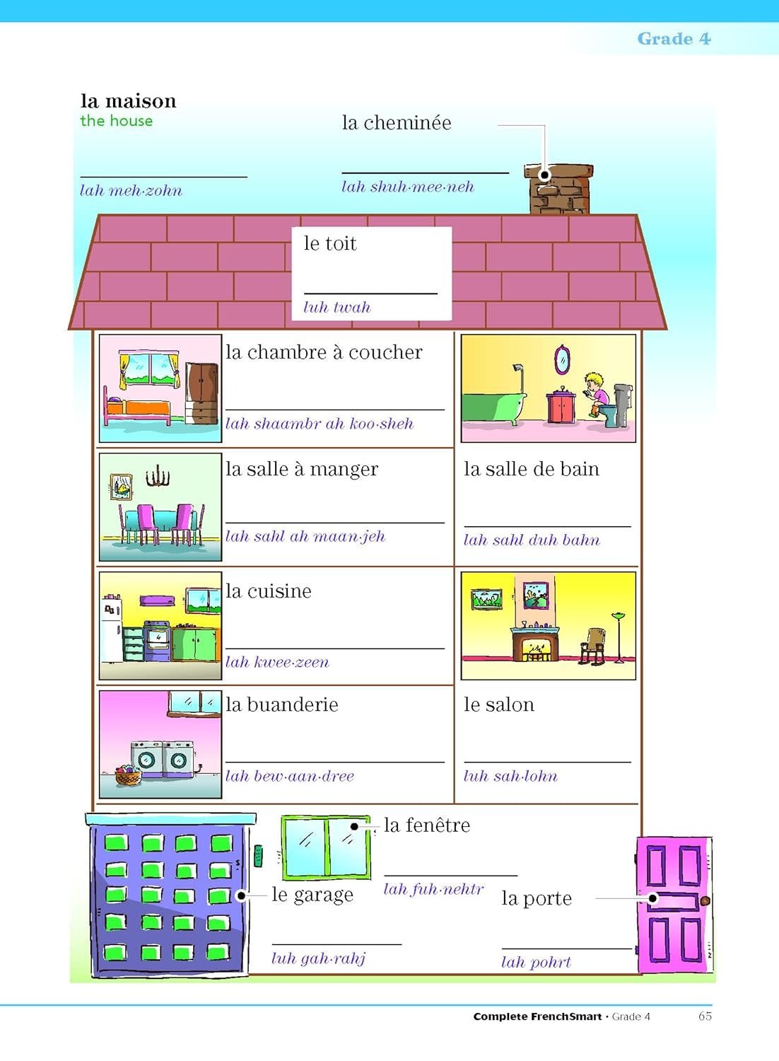 Frenchsmart Book Grade 4: Enriched