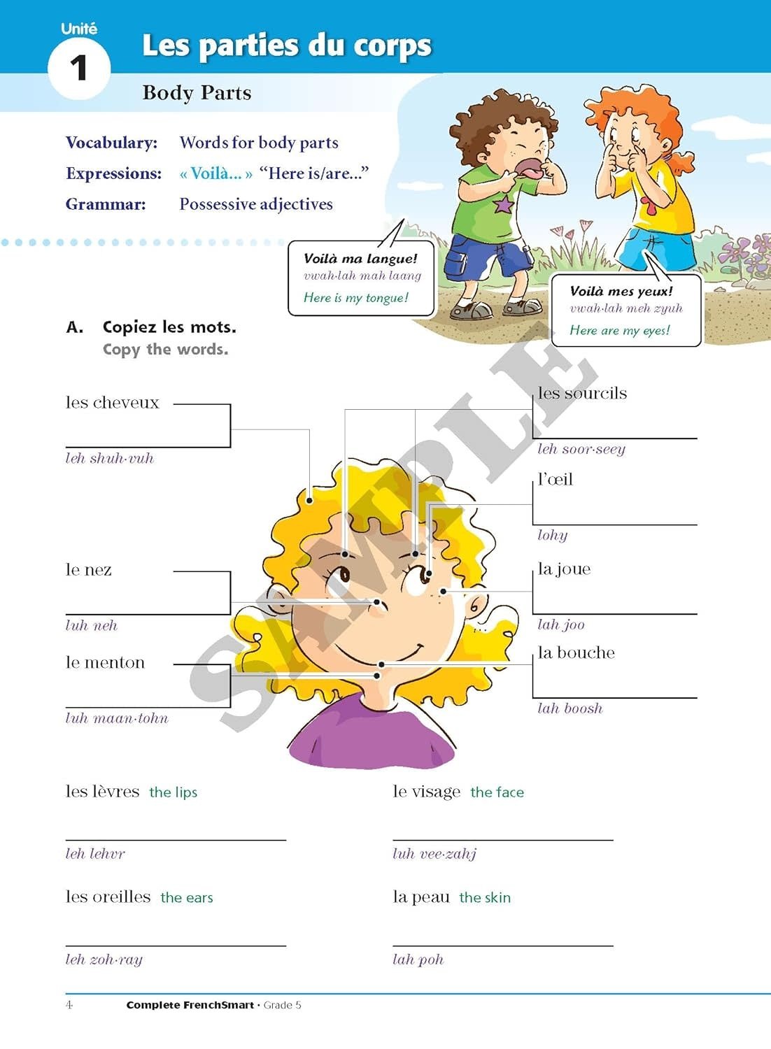 Frenchsmart Book Grade 5: Enriched