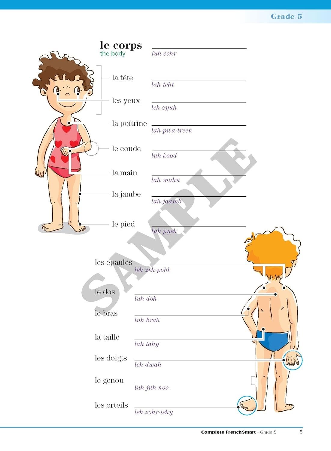 Frenchsmart Book Grade 5: Enriched