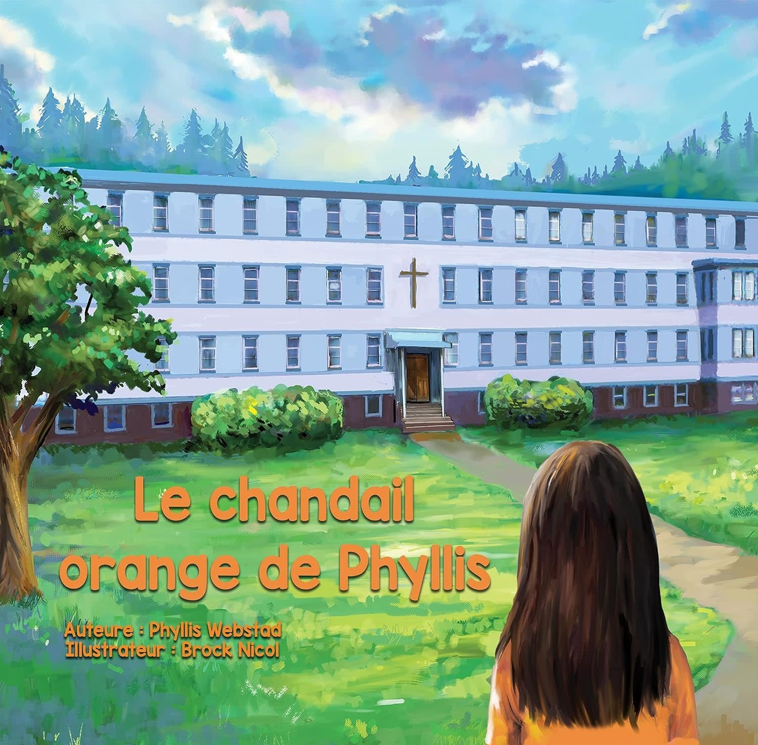 French Book Le chandail orange de Phyllis (Phyllis's Orange Shirt)