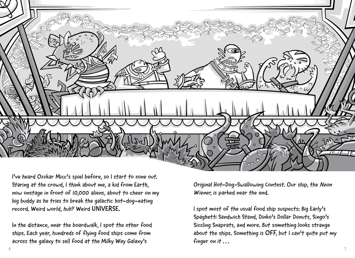 Galactic Hot Dogs Book 3: Revenge Of The Space Pirates