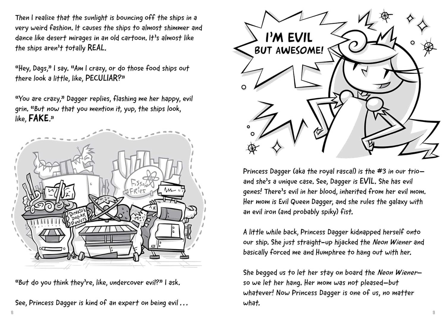 Galactic Hot Dogs Book 3: Revenge Of The Space Pirates