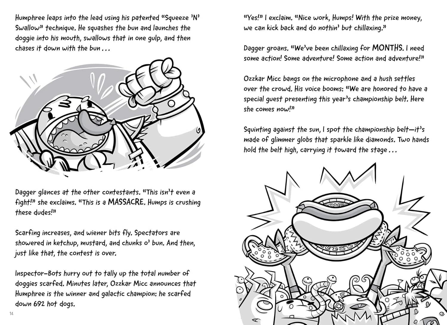 Galactic Hot Dogs Book 3: Revenge Of The Space Pirates