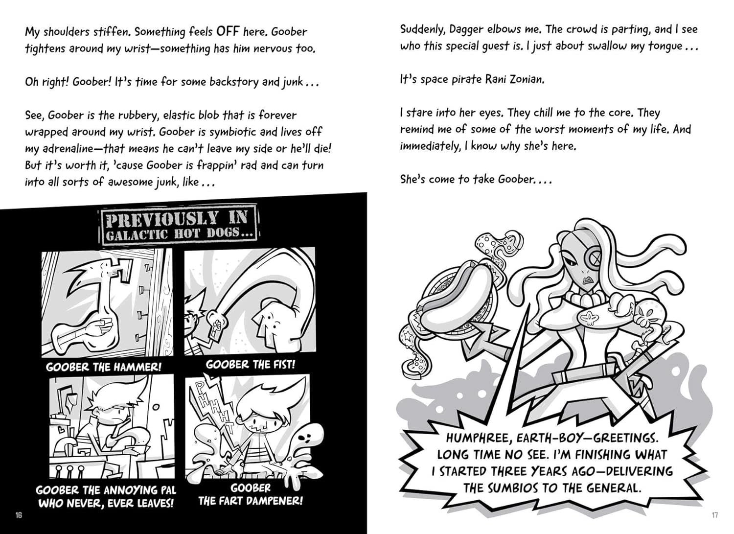 Galactic Hot Dogs Book 3: Revenge Of The Space Pirates