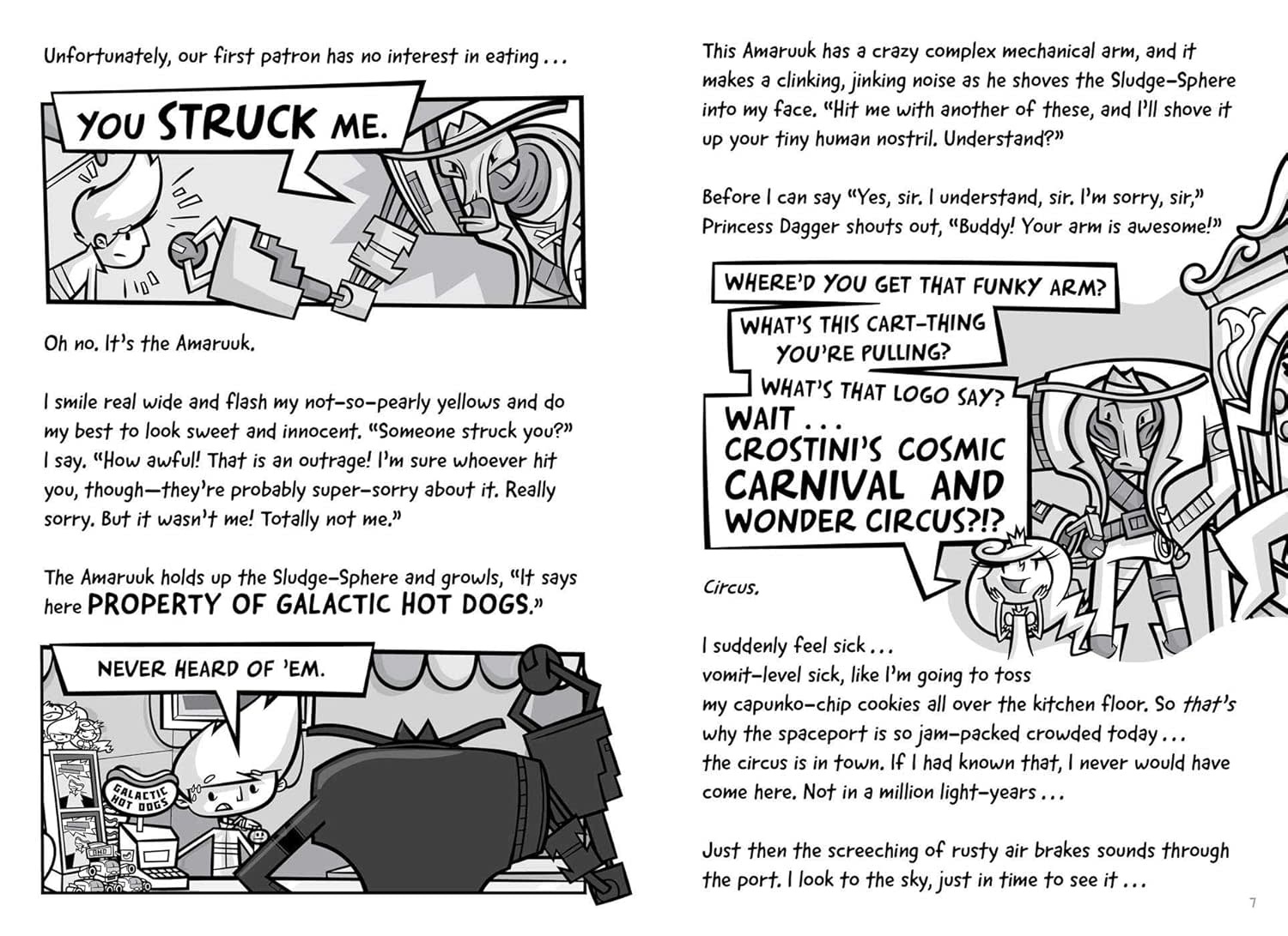 Galactic Hot Dogs Book 2: The Wiener Strikes Back