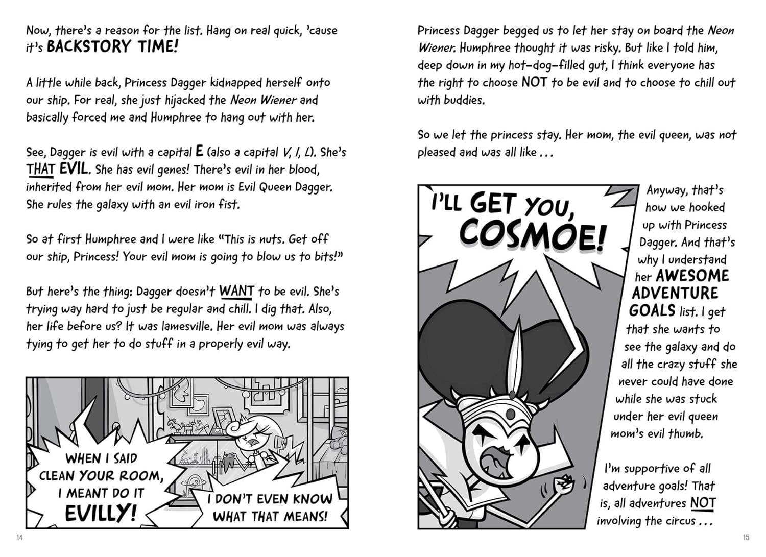 Galactic Hot Dogs Book 2: The Wiener Strikes Back