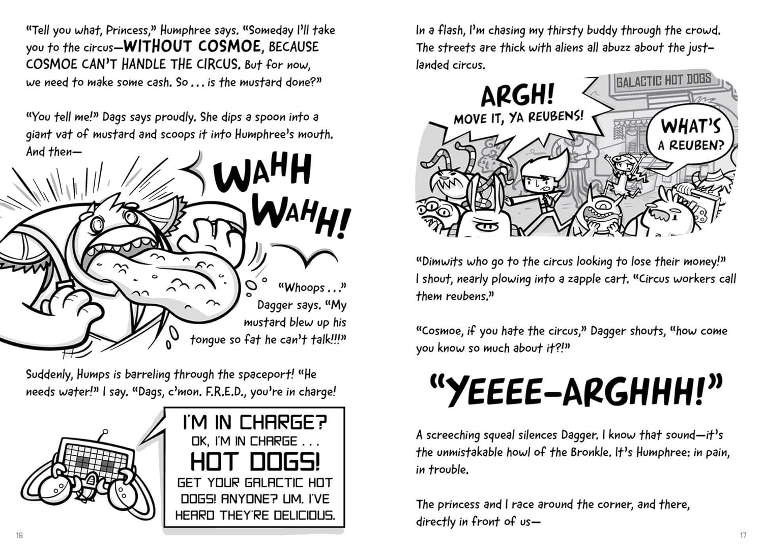 Galactic Hot Dogs Book 2: The Wiener Strikes Back