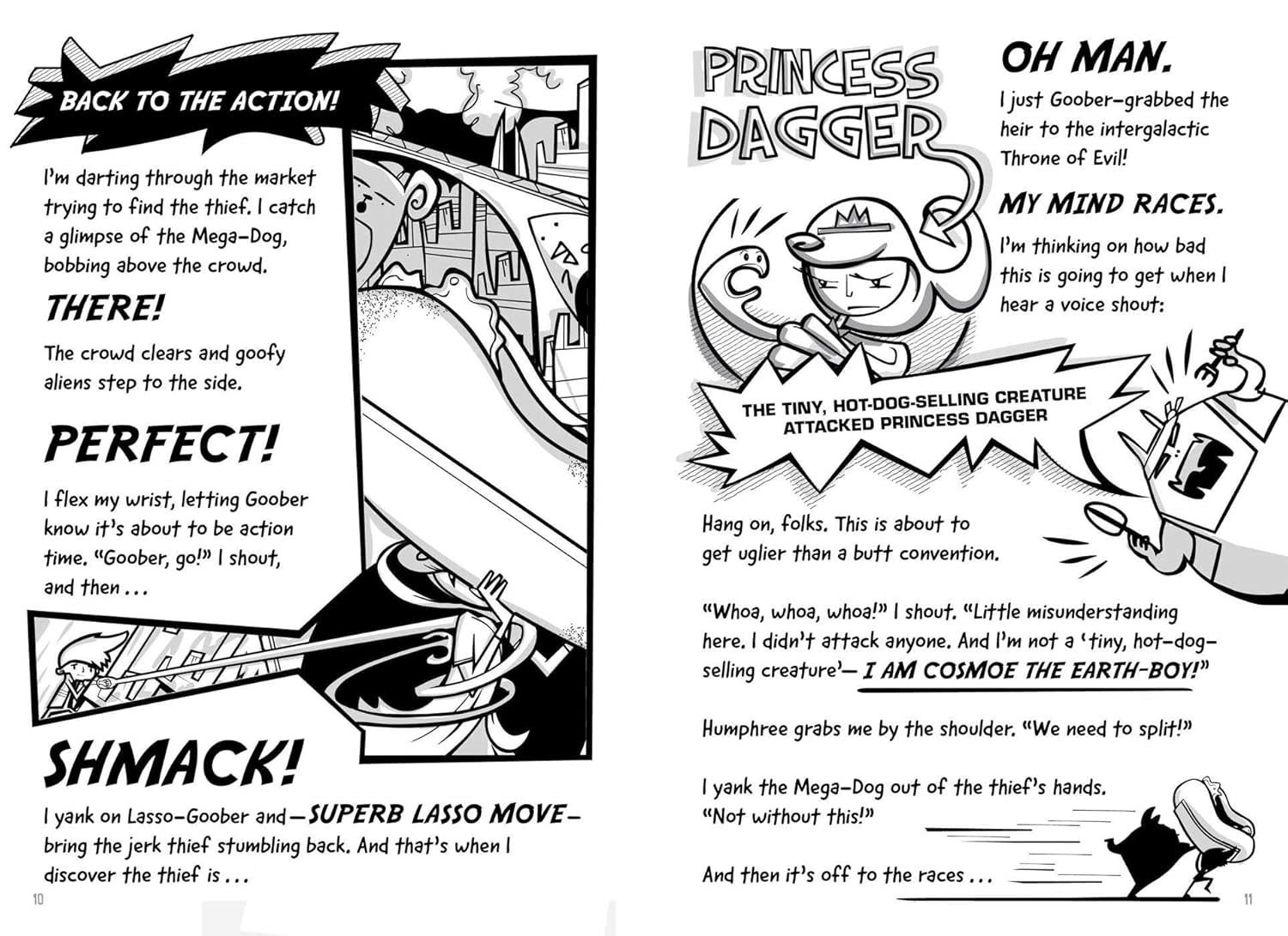 Galactic Hot Dog Book 1: Cosmoe's Wiener Getaway