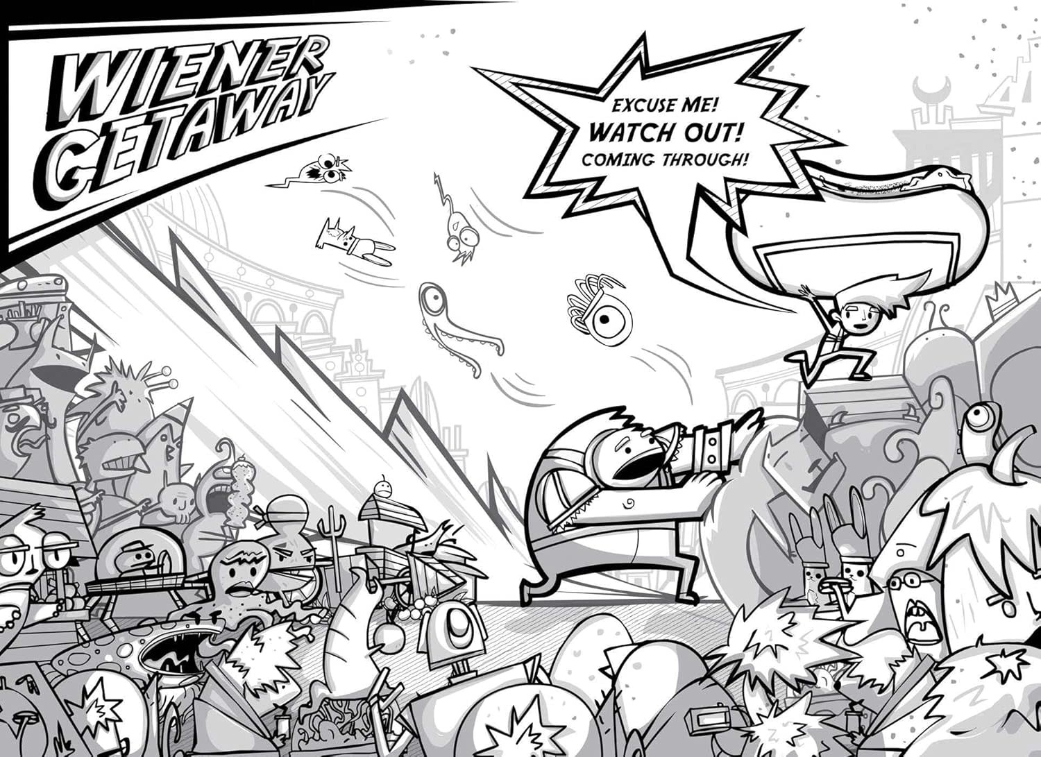 Galactic Hot Dog Book 1: Cosmoe's Wiener Getaway