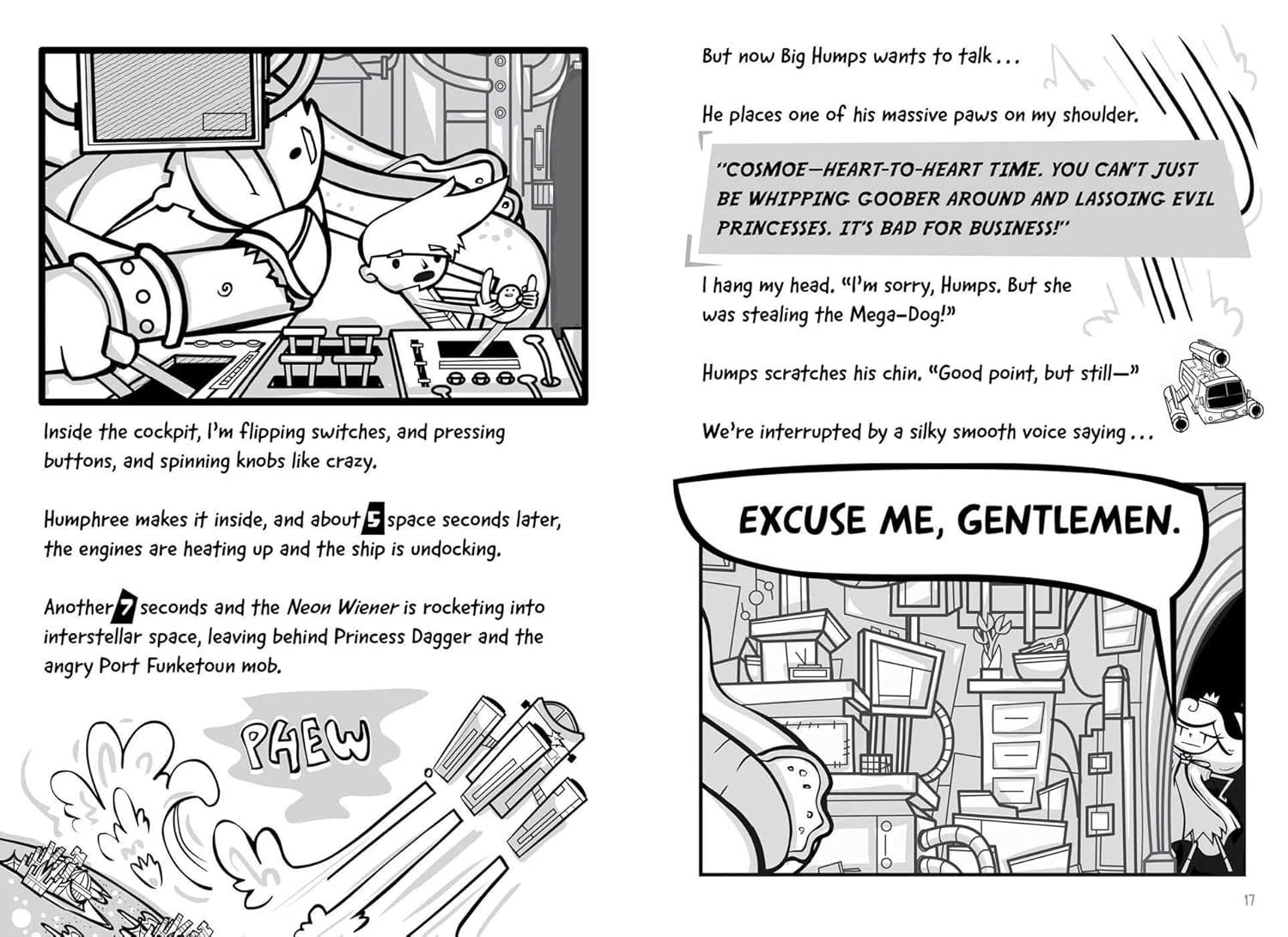 Galactic Hot Dog Book 1: Cosmoe's Wiener Getaway