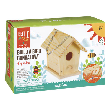 Beetle & Bee Build A Bird Bungalow