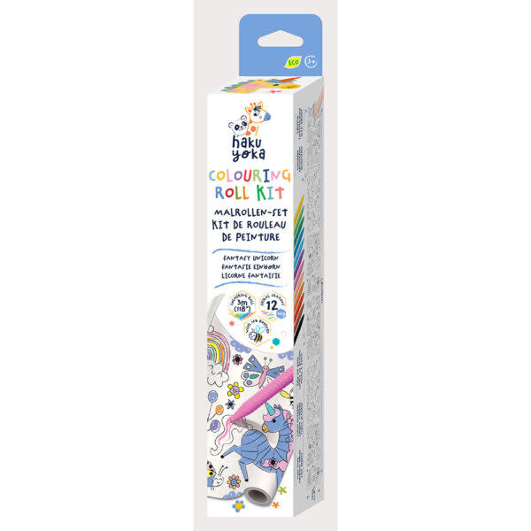 haku yoka Colouring Roll Fantasy Unicorn