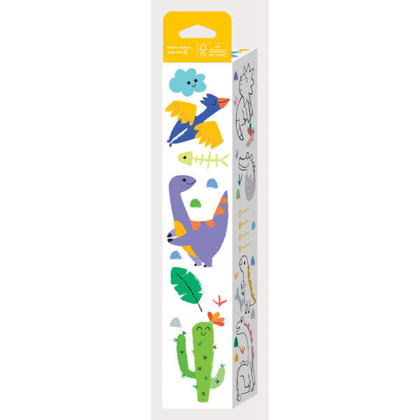 haku yoka Colouring Roll Dino World