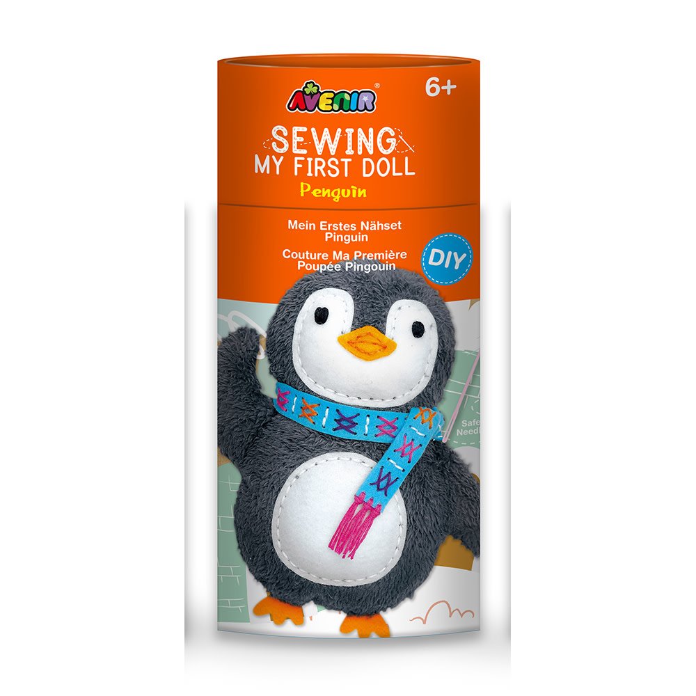 Avenir My First Sewing Doll Penguin