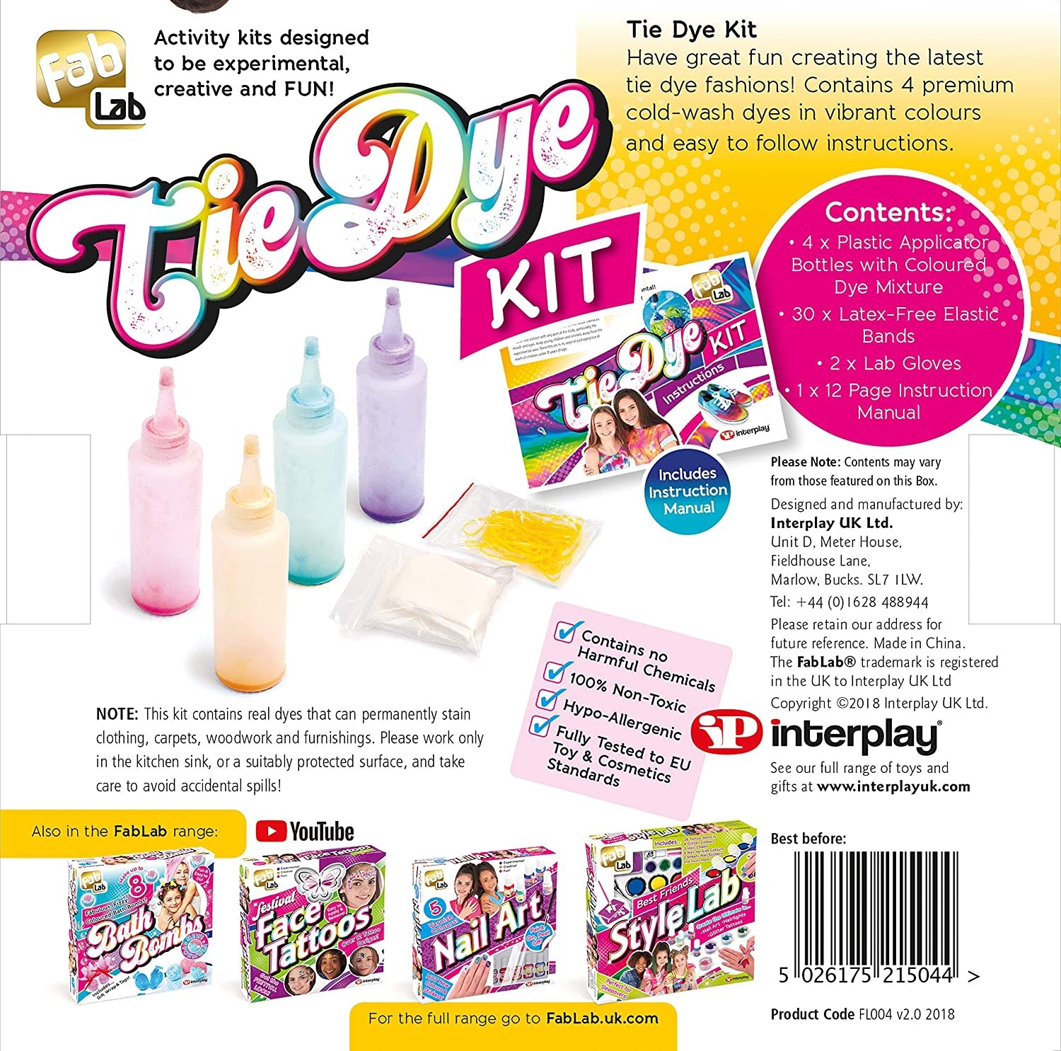 Fab Lab: Tie Dye Kit
