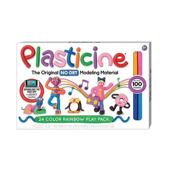 Mindware Plasticine 24 Colors Rainbow Play Pack