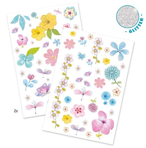 Djeco Tattoos: Fair Flowers of the Field