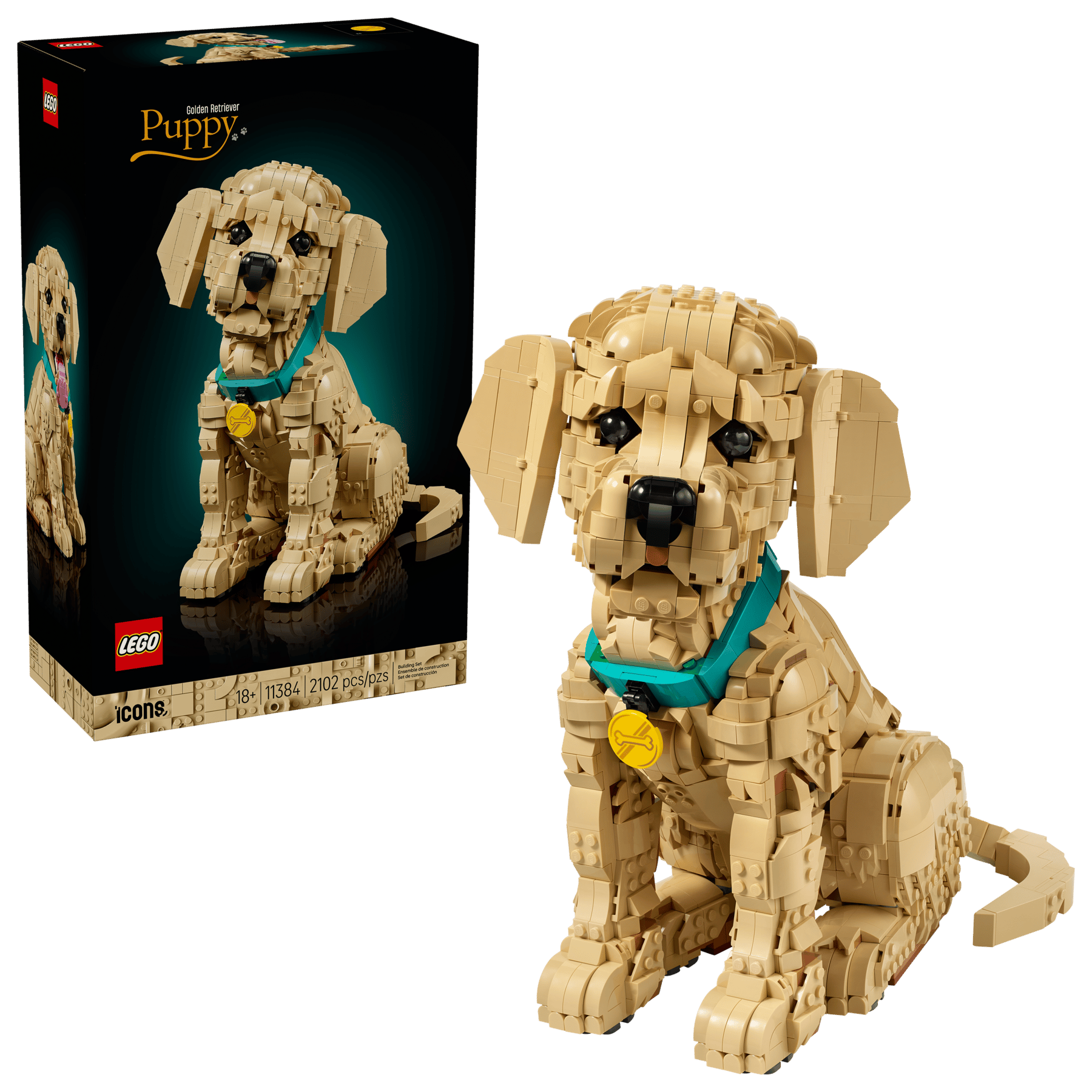 Lego Lego Icons Golden Retriever Puppy