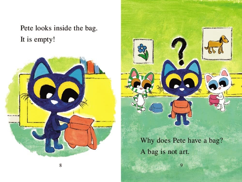 I Can Read My First Pete the Kitty's Outdoor Art Project