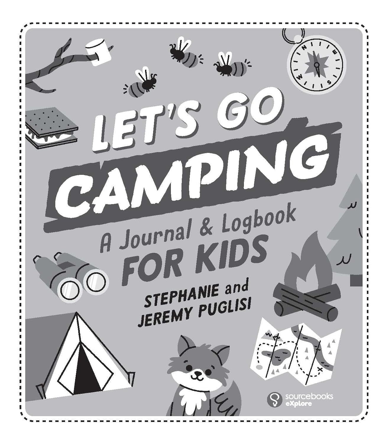 Let's Go Camping: A Journal and Logbook for Kids