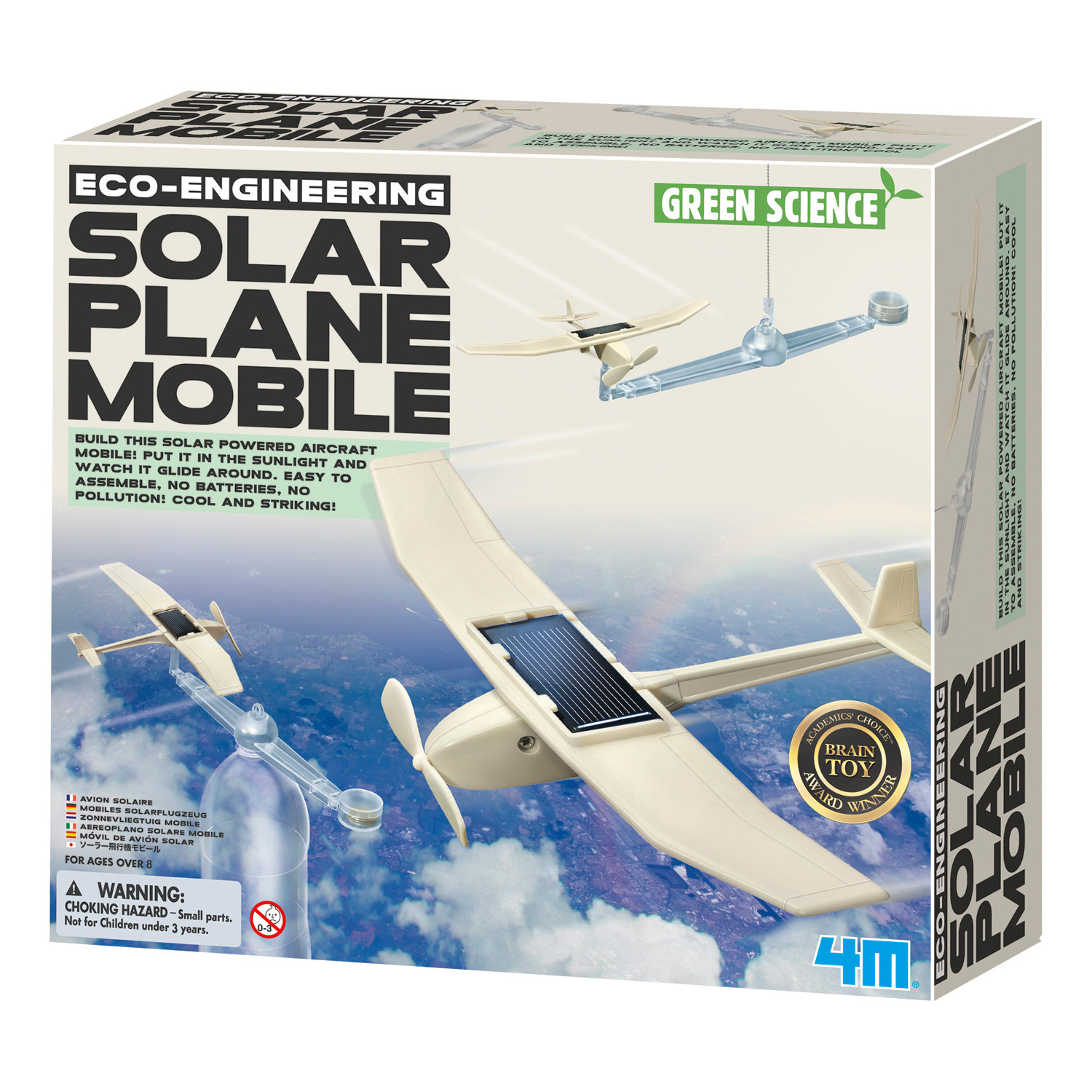 4M Eco Engineering Solar Plane Mobile