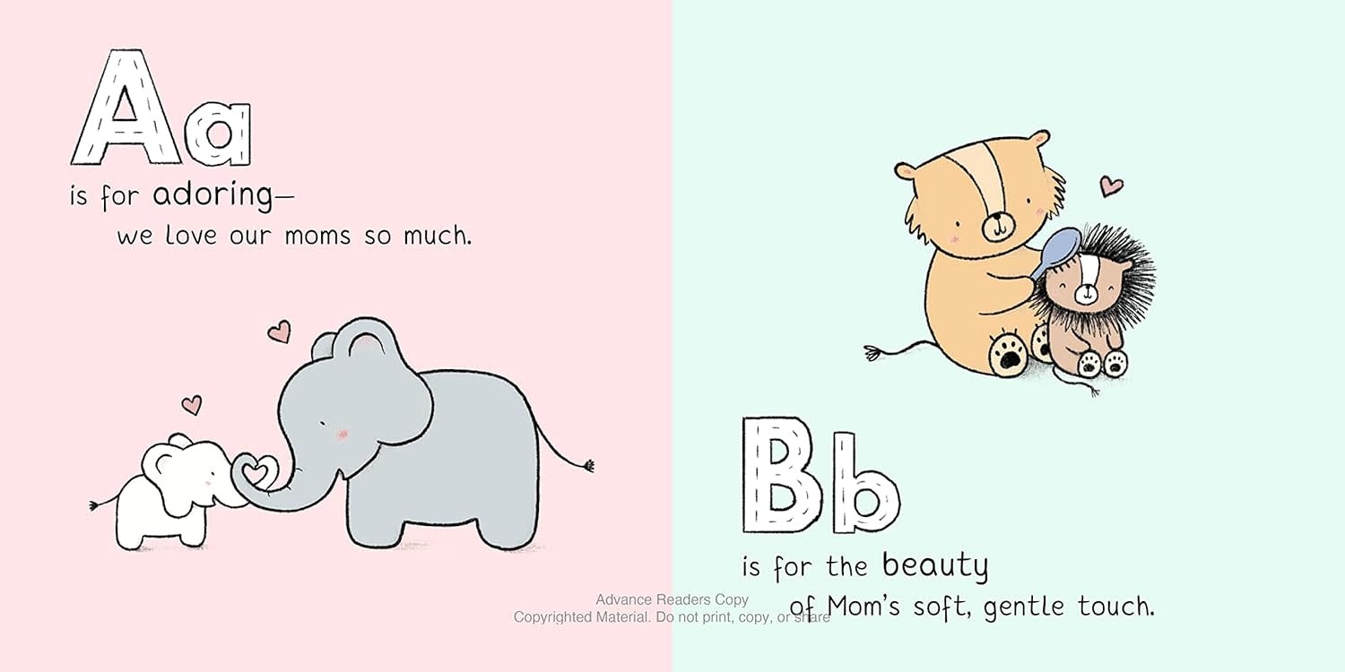 ABC's of Love for Mom Board Book
