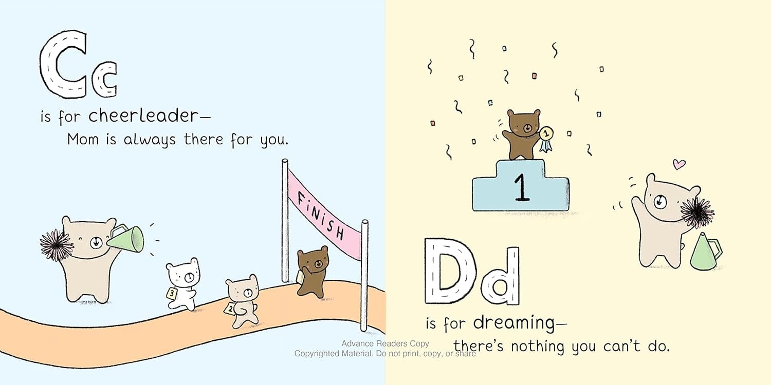 ABC's of Love for Mom Board Book