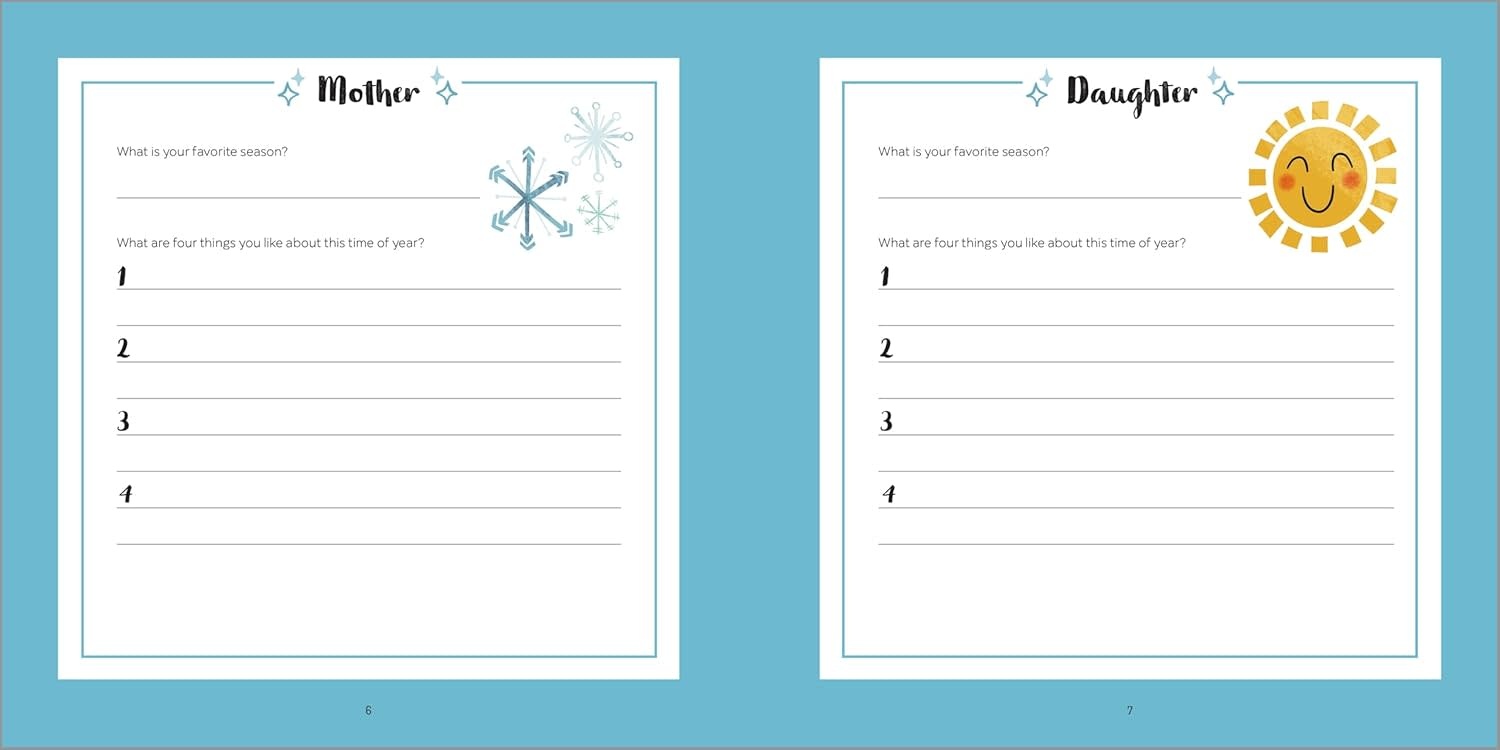 All About Mom and Me Journal