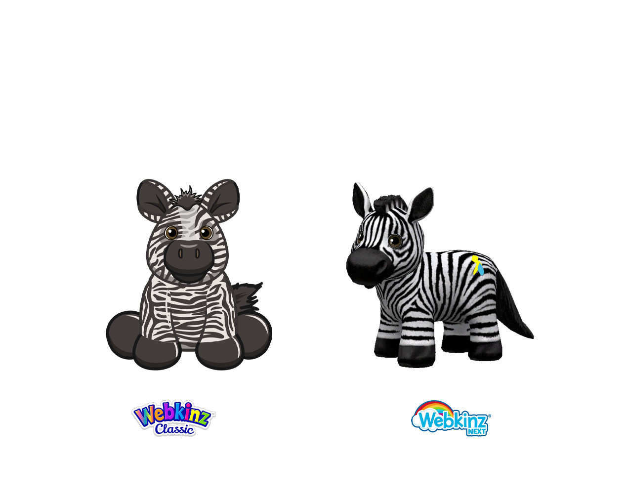 Ganz Webkinz Zebra