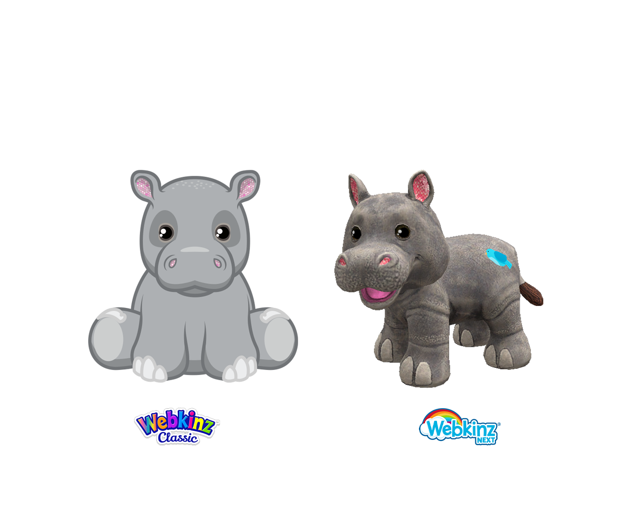 Ganz Webkinz Hippo