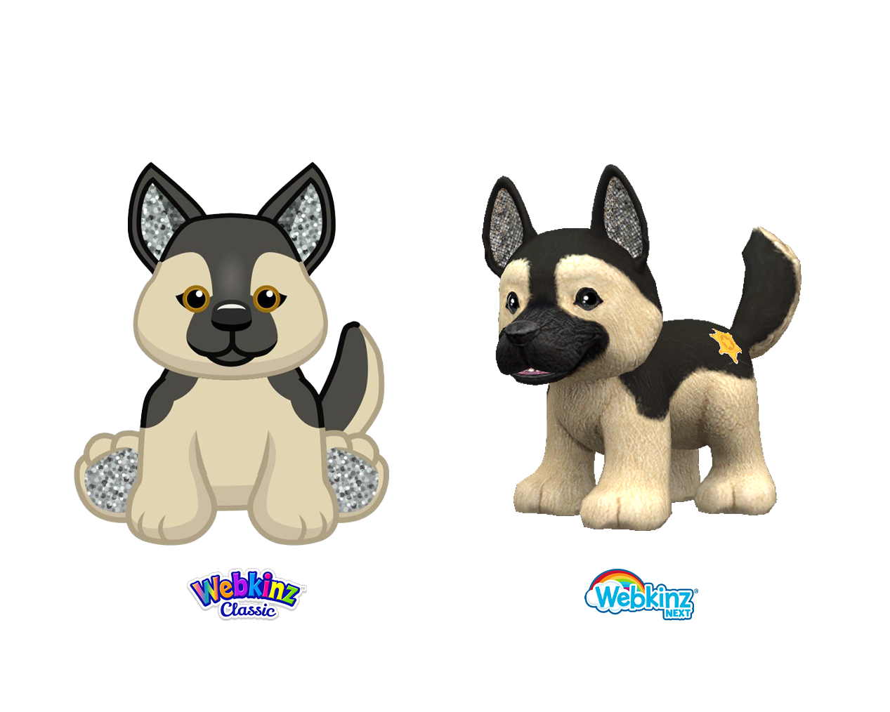 Ganz Webkinz German Shepherd