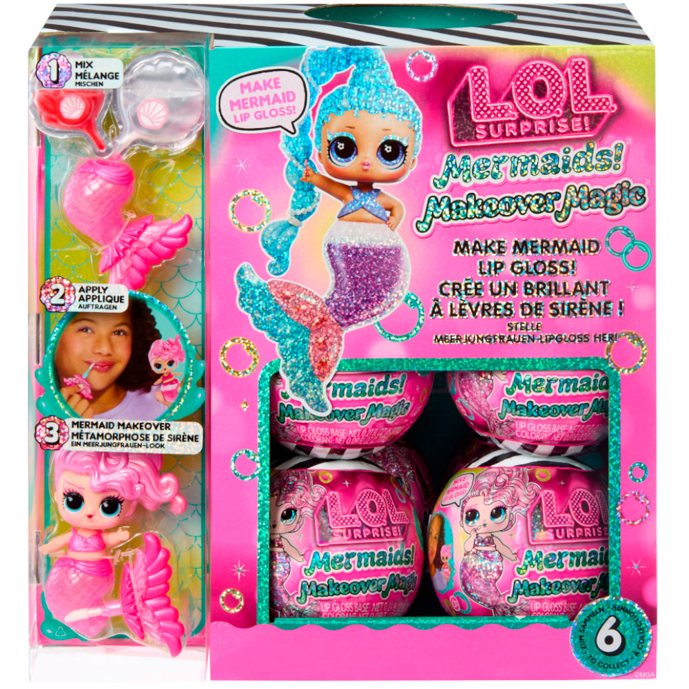 L.O.L. Surprise! Mermaids! Makeover Magic Tots Dolls