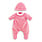 Corolle Corolle Doll Outfit Pink Pajamas & Hat 12"
