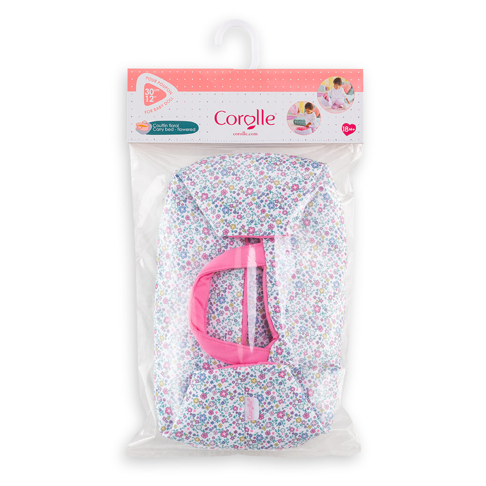 Corolle Corolle Doll 12" Carry Bed Flowered