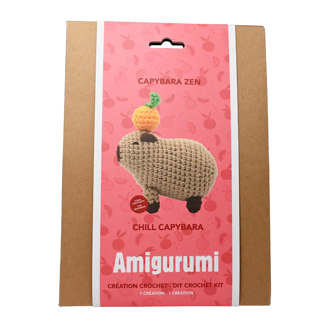 Amigurumi Crochet Kit - Chill Capybara