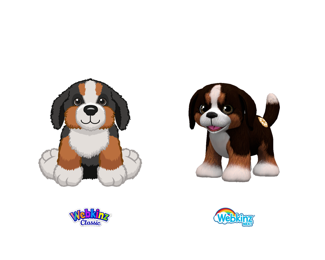 Ganz Webkinz Bernese Mountain Dog