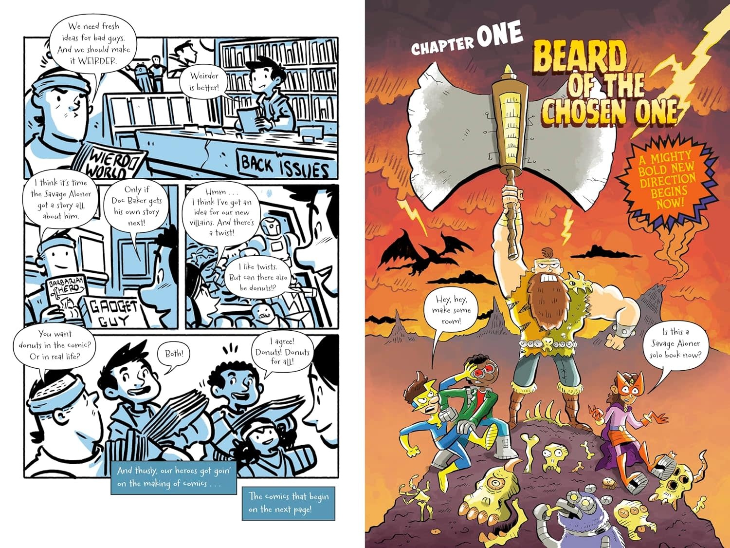 The Last Comics on Earth: A Song of Swords and Stuffies Book