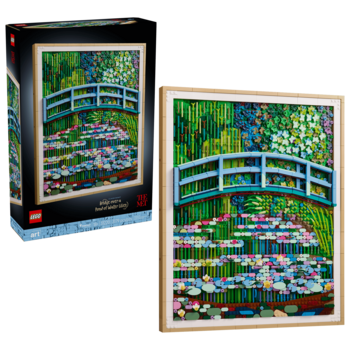 Lego Lego ART Claude Monet Bridge over a Stream