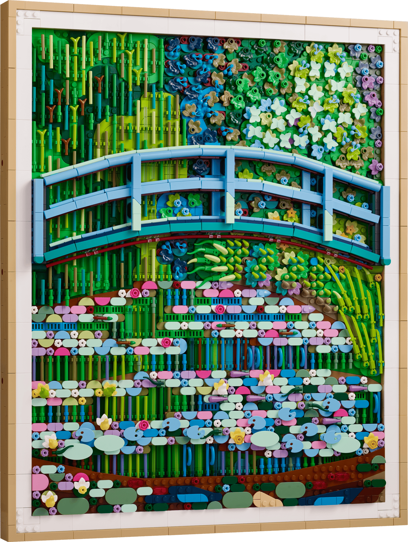 Lego Lego ART Claude Monet Bridge over a Stream