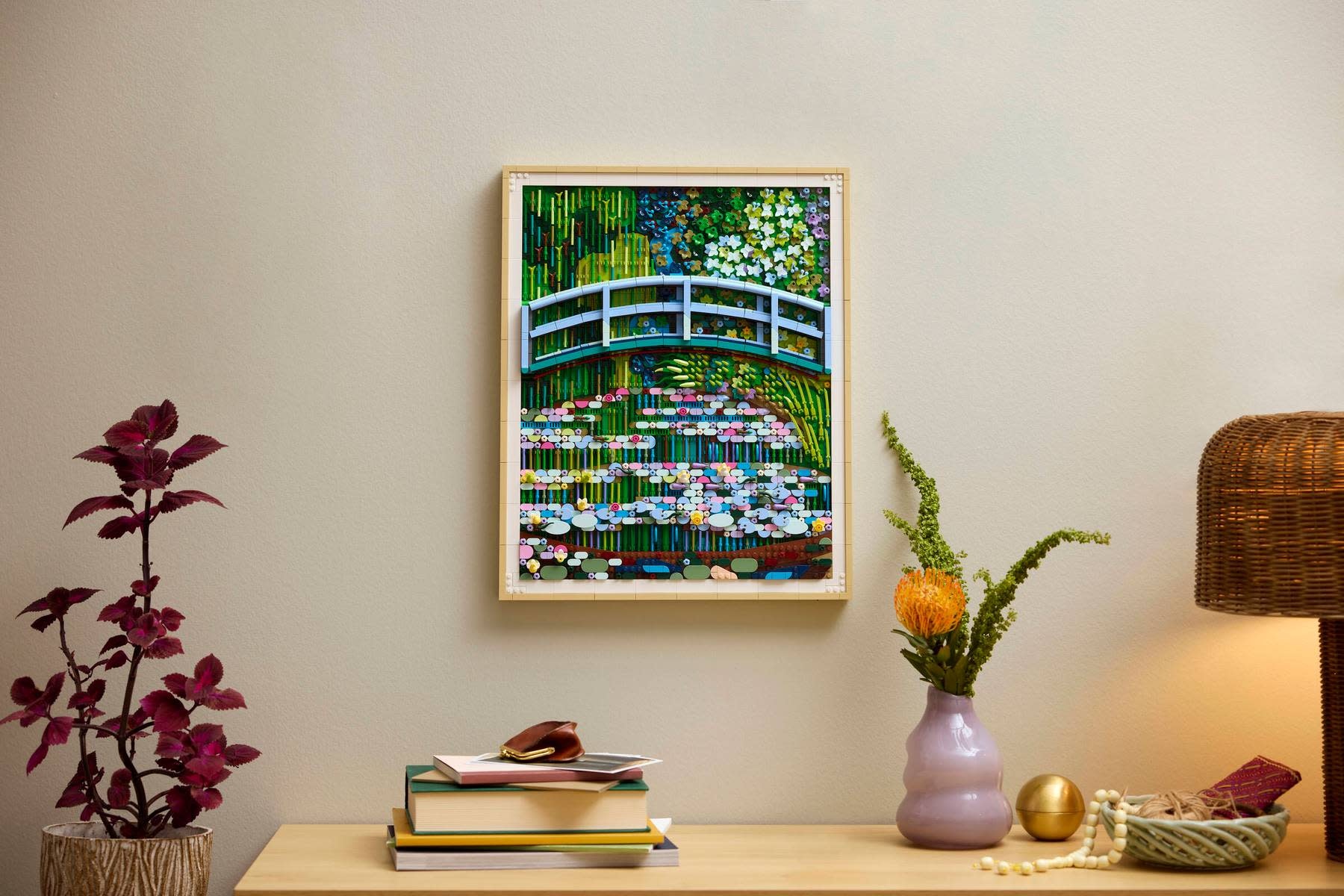 Lego Lego ART Claude Monet Bridge over a Stream