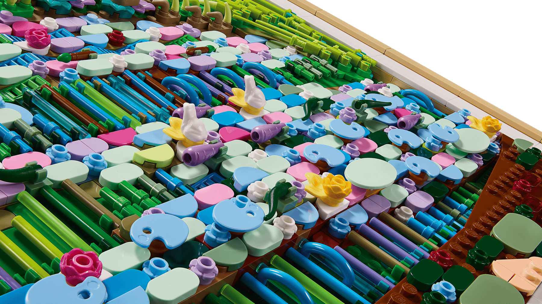 Lego Lego ART Claude Monet Bridge over a Stream