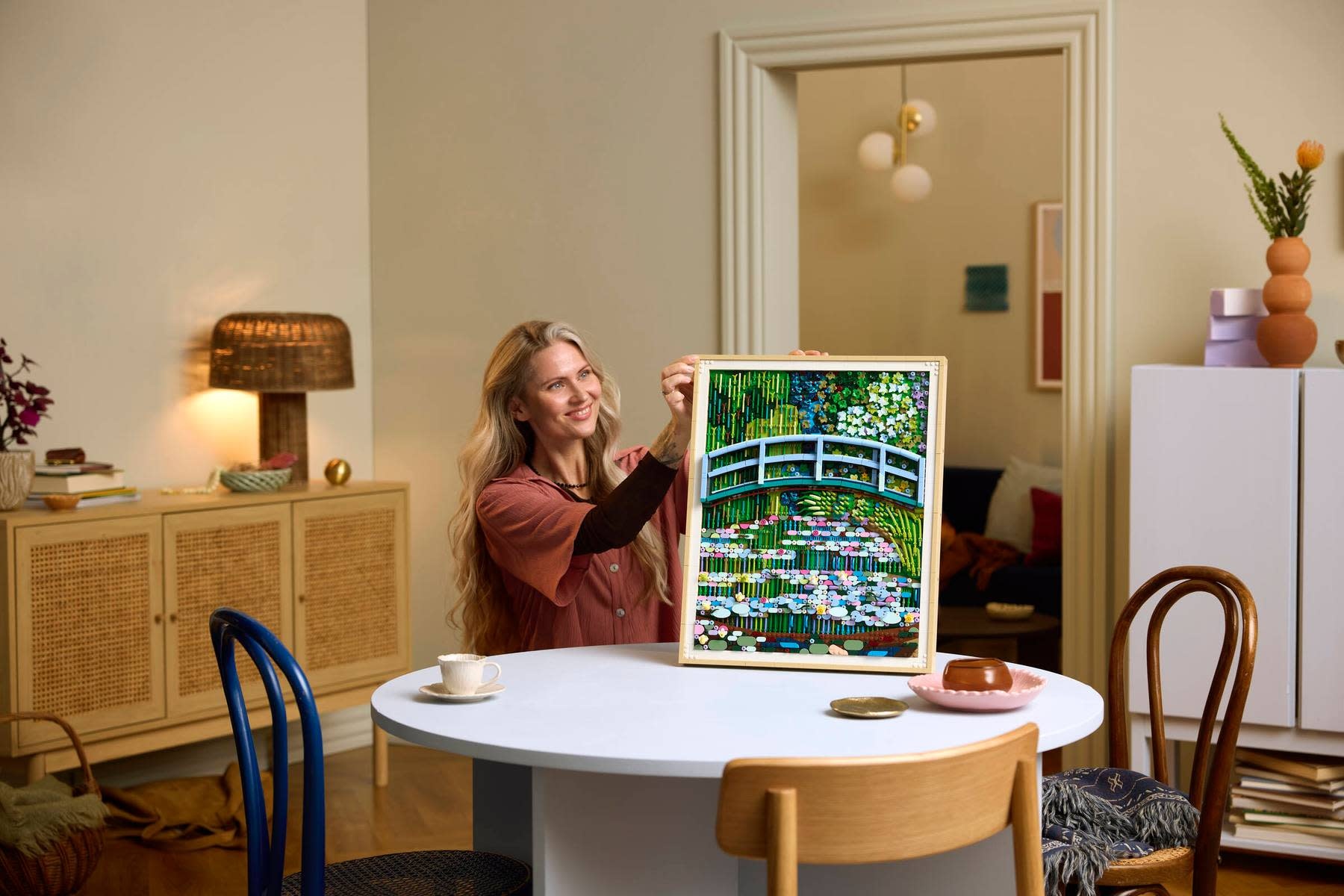 Lego Lego ART Claude Monet Bridge over a Stream