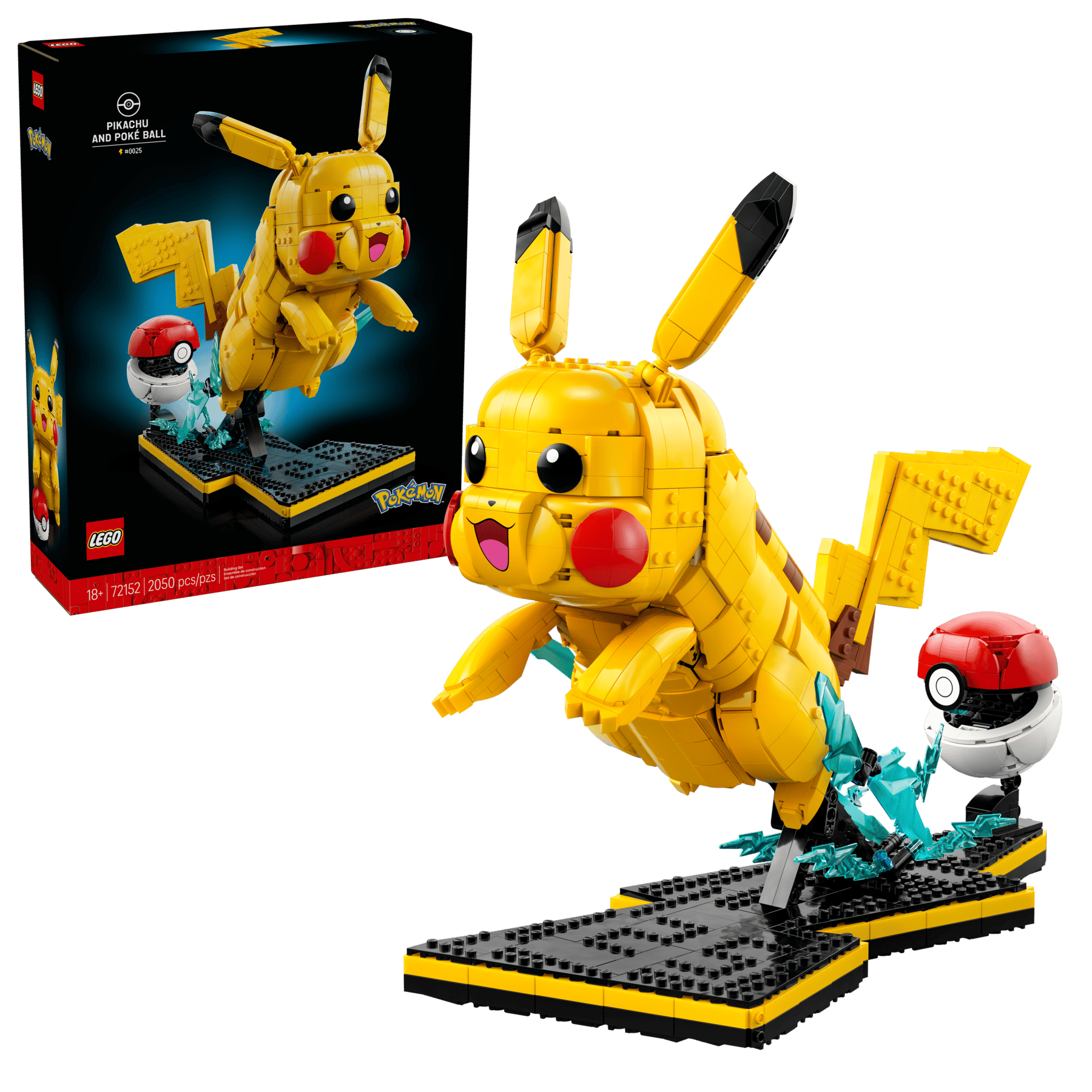Lego Lego Pokemon Pikachu and Poke Ball