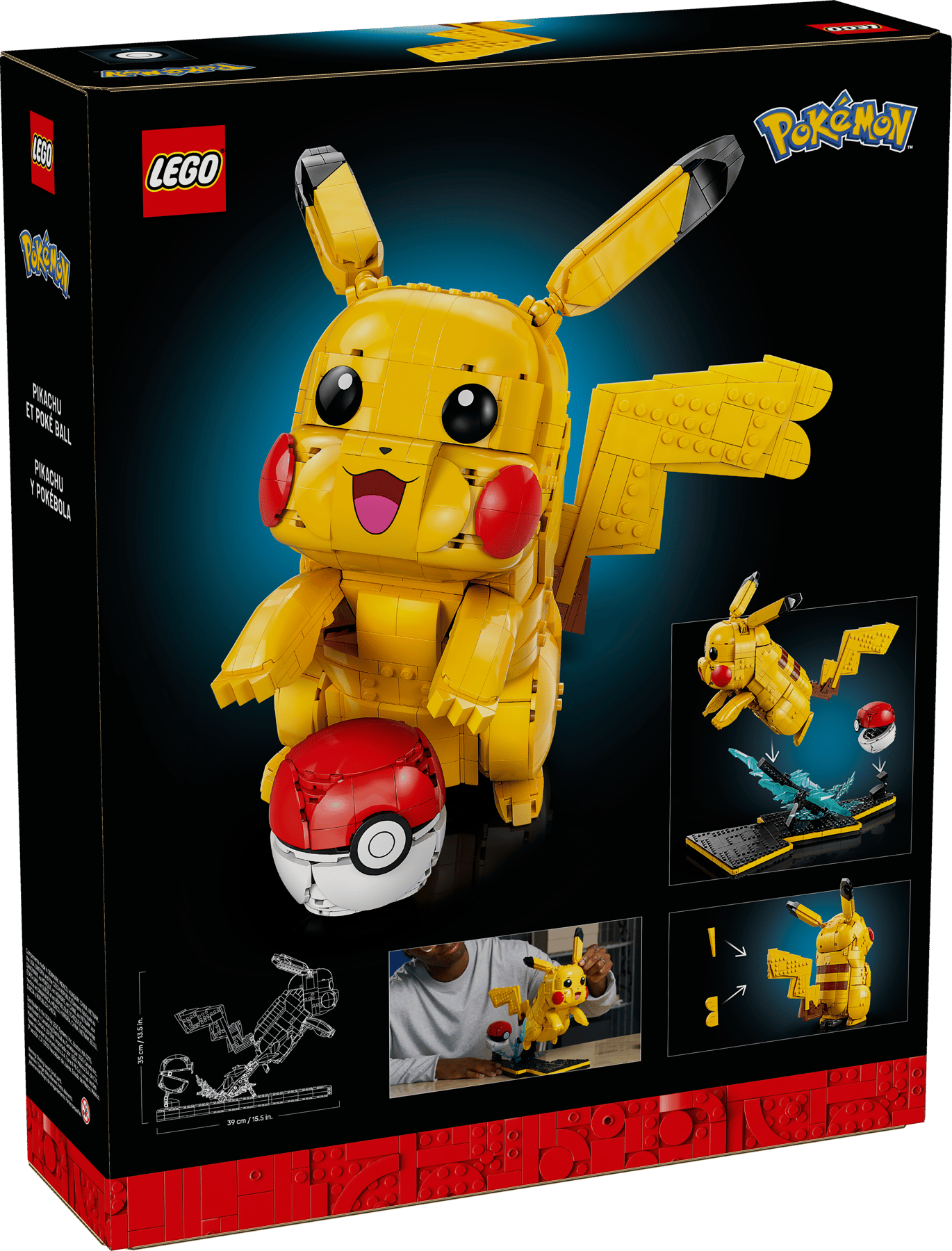 Lego Lego Pokemon Pikachu and Poke Ball